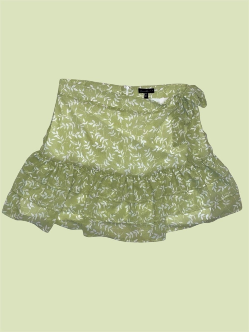 Ever After green plant‎ ruffle skirt - Picture 8 of 8